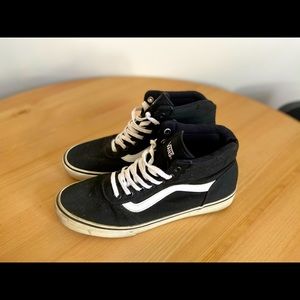COPY - Black and White Hightop Vans